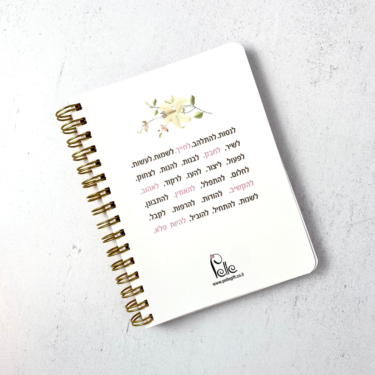 מחברת כיס | מזמור לתודה מעוצב