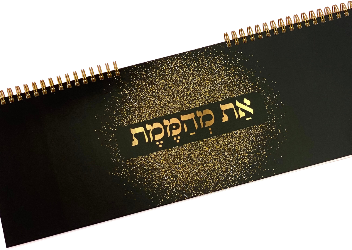 לוח תכנון שבועי ספירלה דגם את מהממת