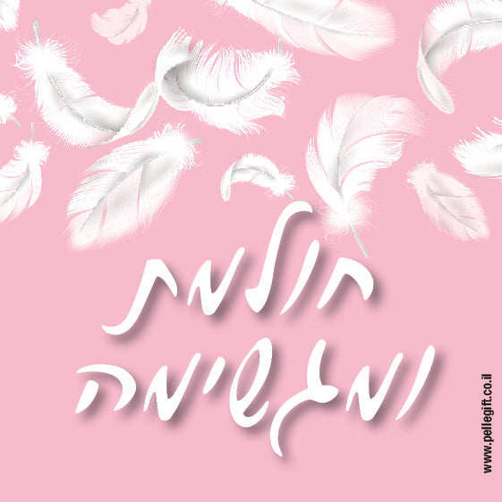 מגנט קטן עם הכיתוב: חולמת ומגשימה