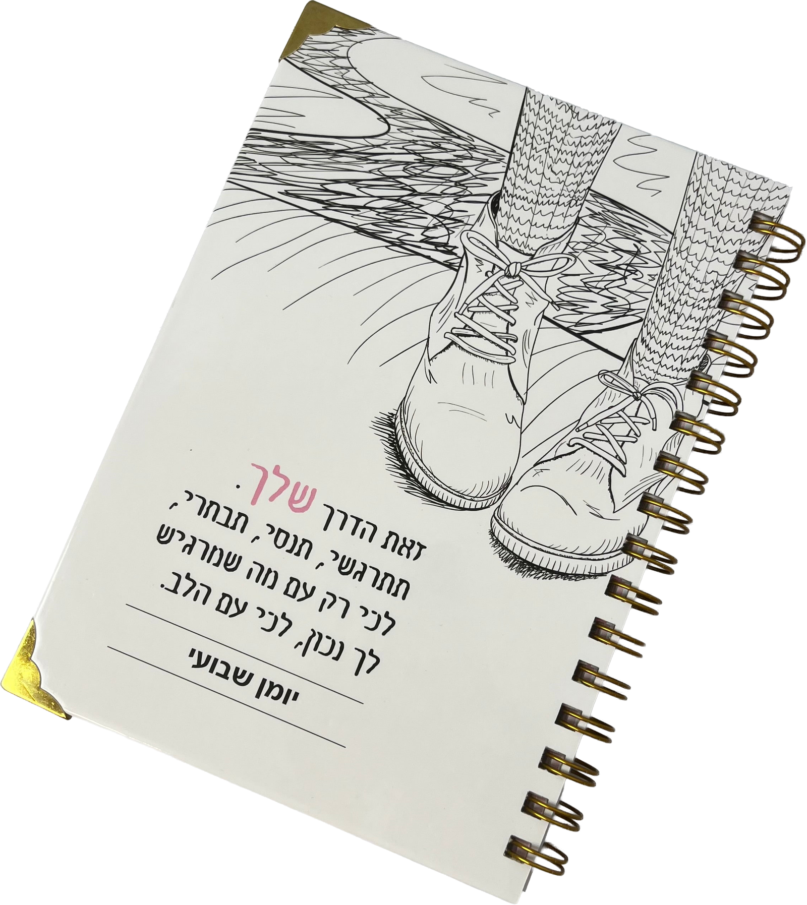 יומן שנתי שבועי לשנת תשפ"ז 2026-2027 | זאת הדרך שלך, תתרגשי