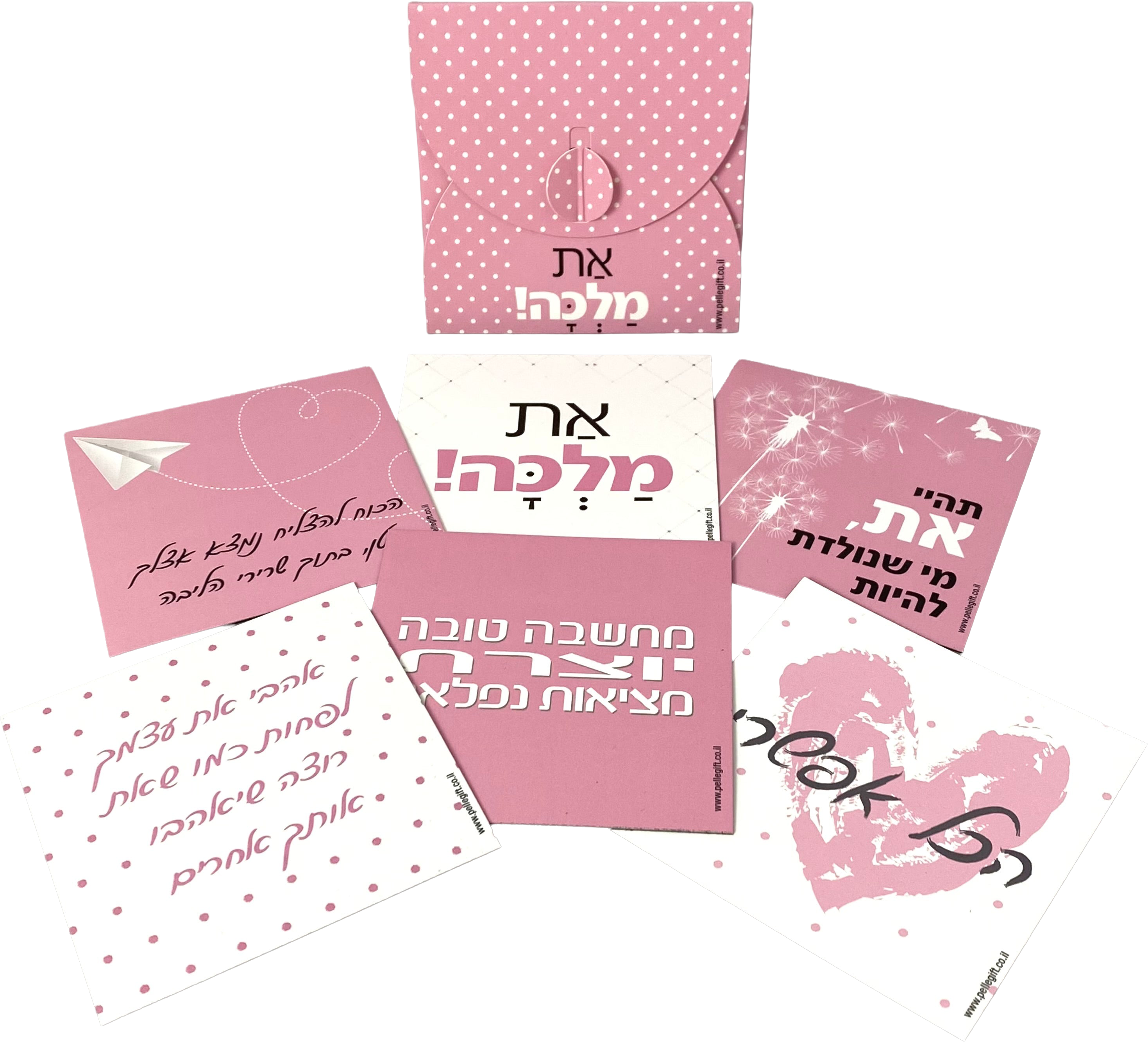 מארז 6 מגנטים | את מלכה ורוד