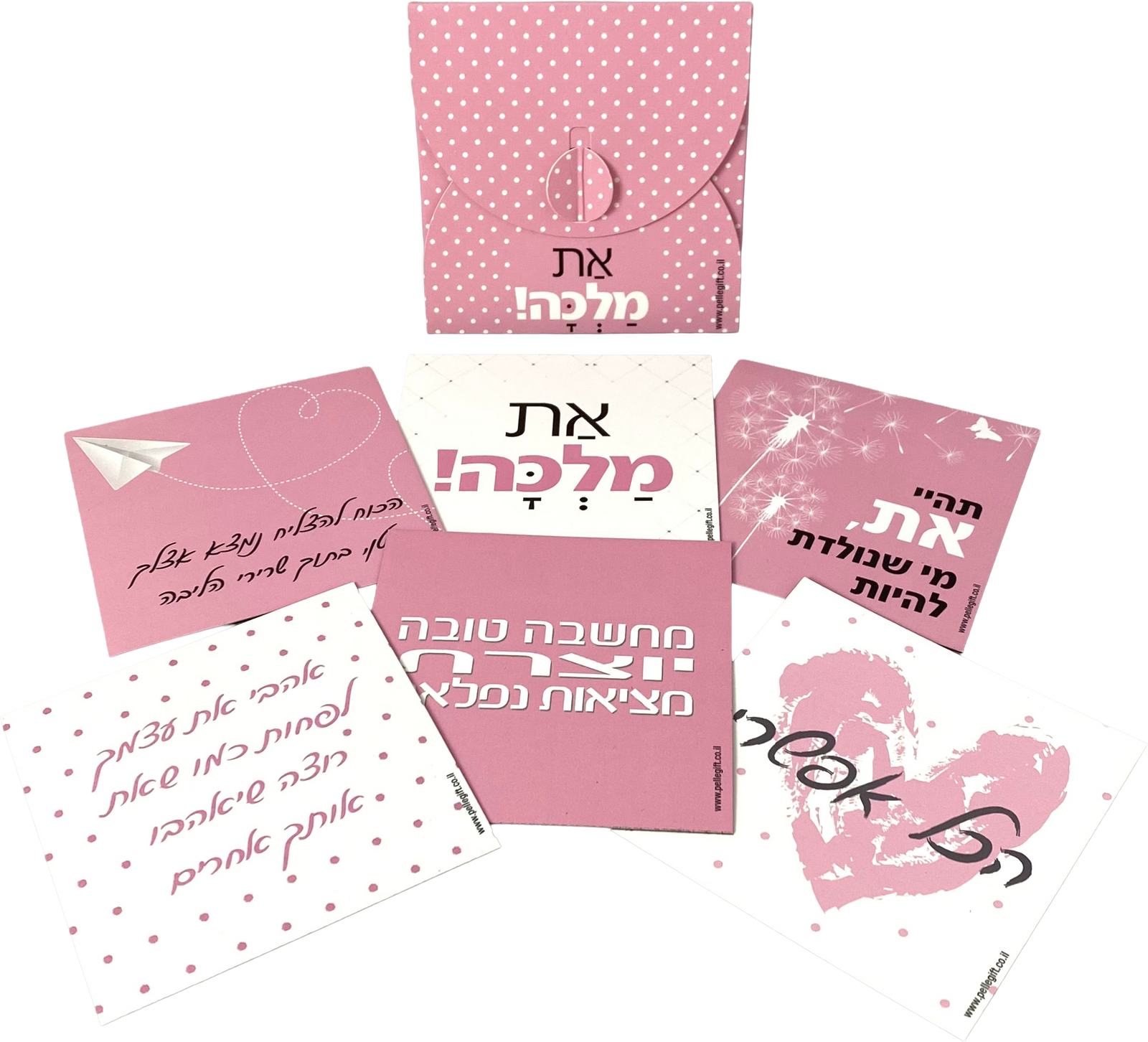 מארז 6 מגנטים | את מלכה ורוד