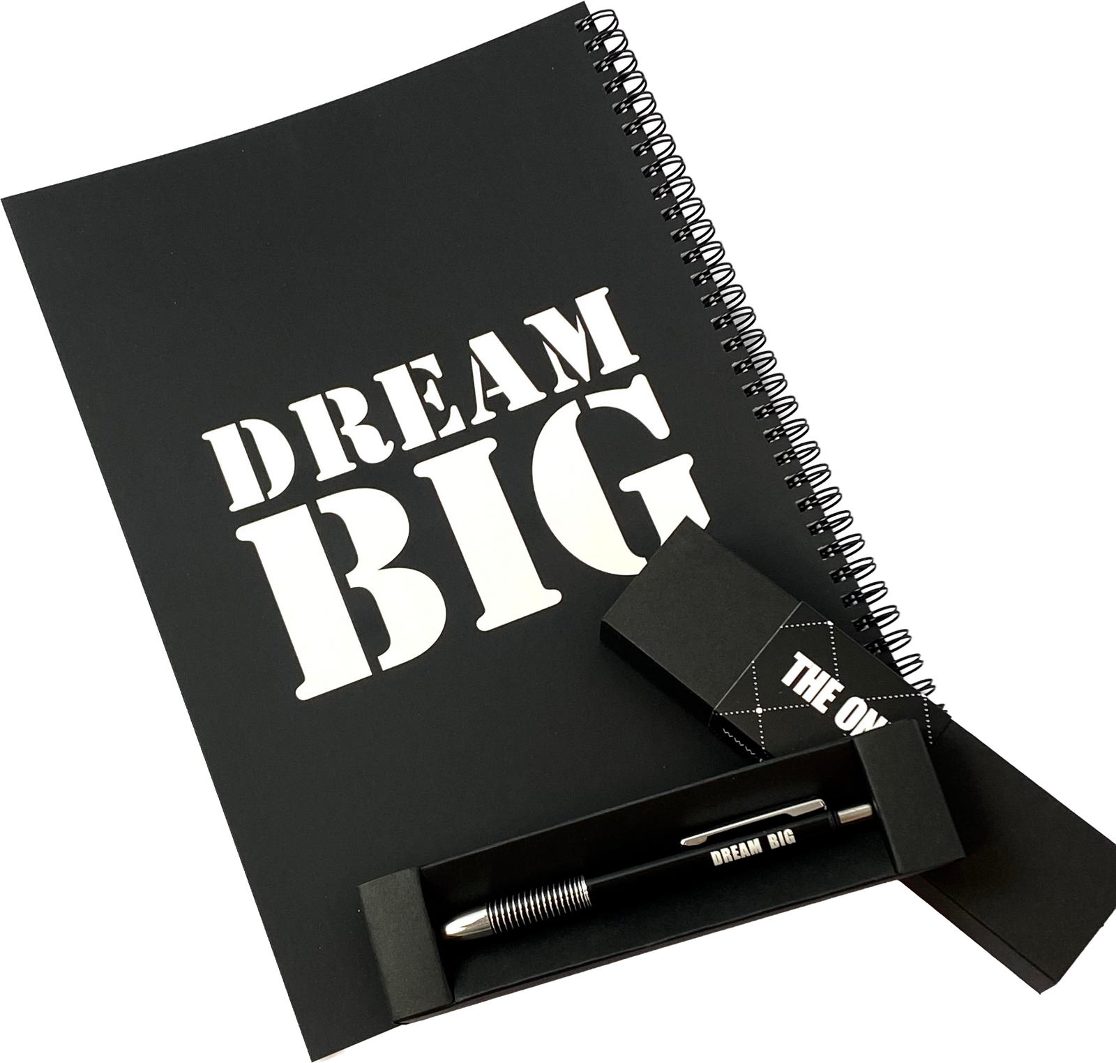 מארז לגבר ולאישה DREAM BIG מחברת גדולה ועט