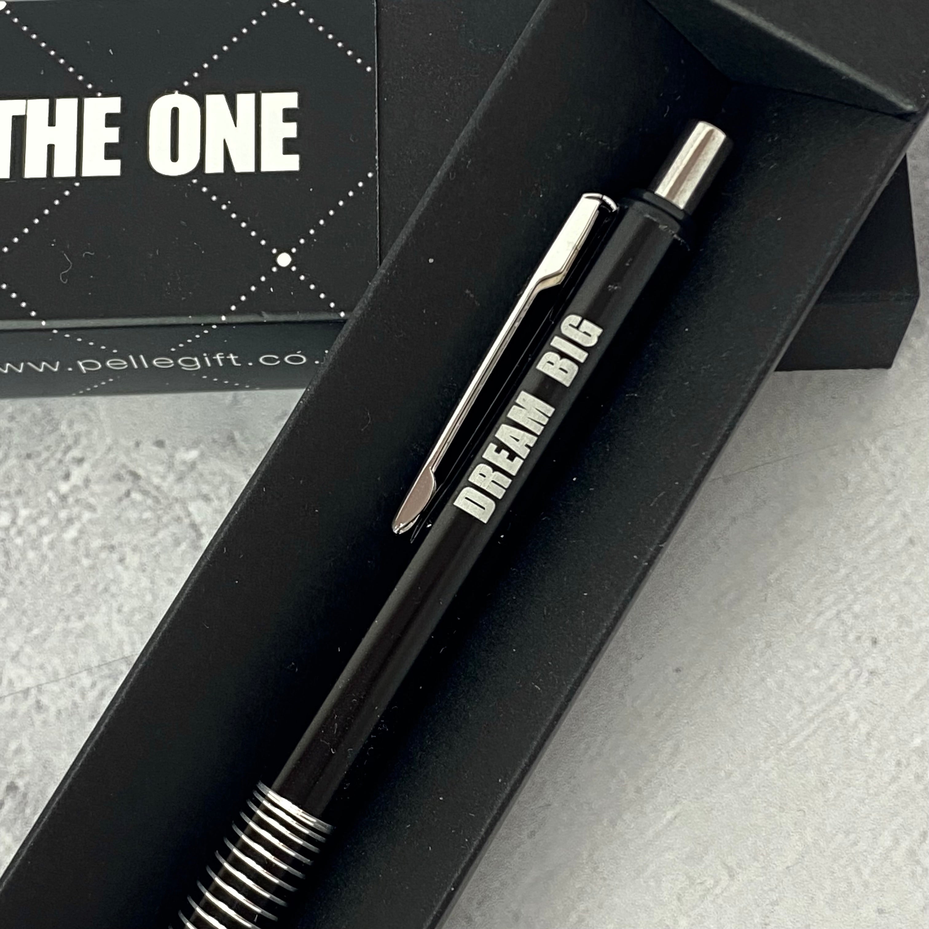 מארז תכנון שבועי, תכנון יומי ועט DREAM BIG שחור