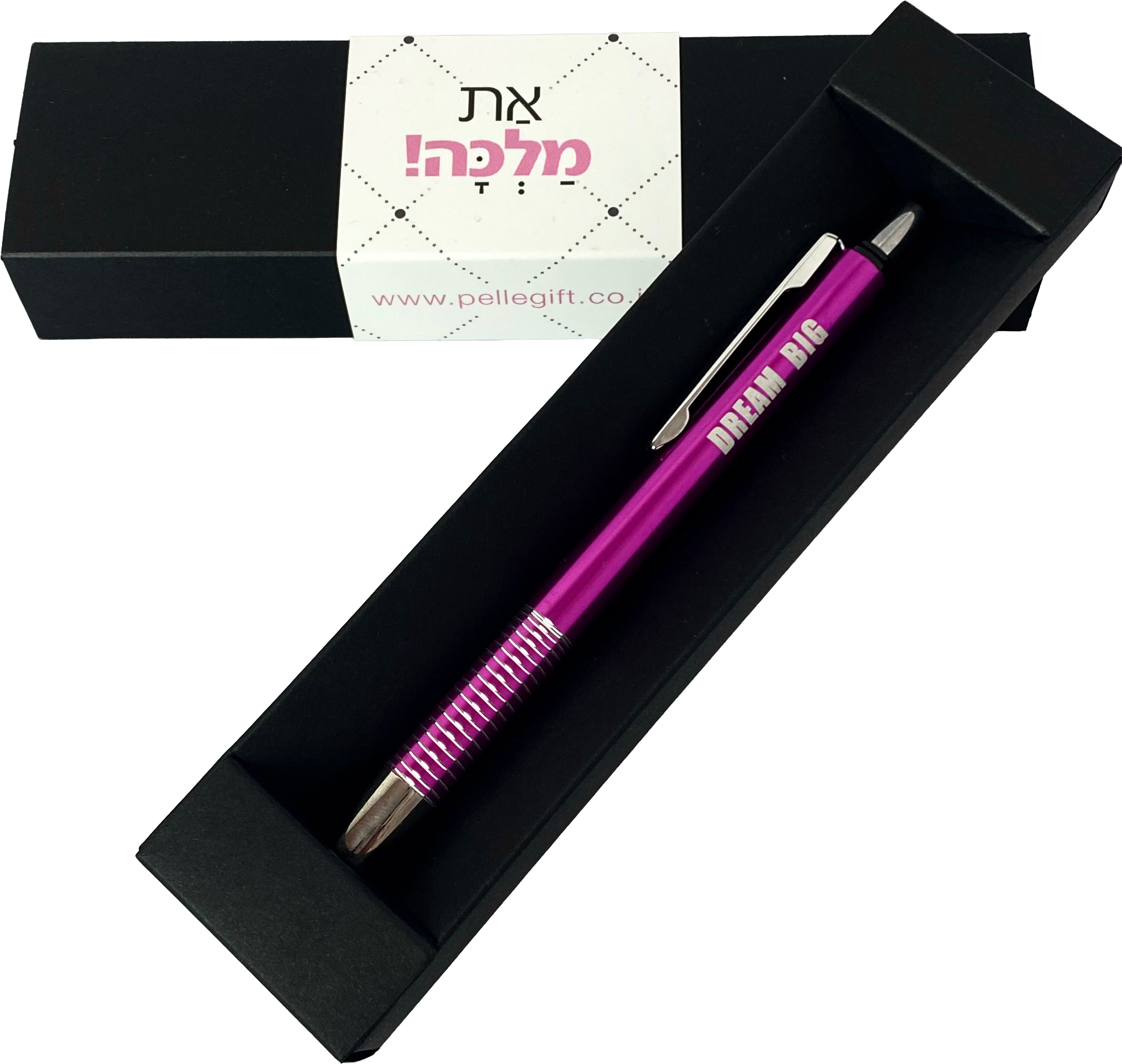 עט ורוד דגם DREAM BIG