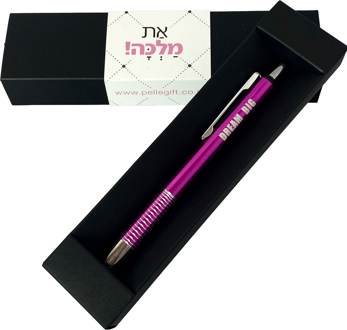 עט ורוד דגם DREAM BIG
