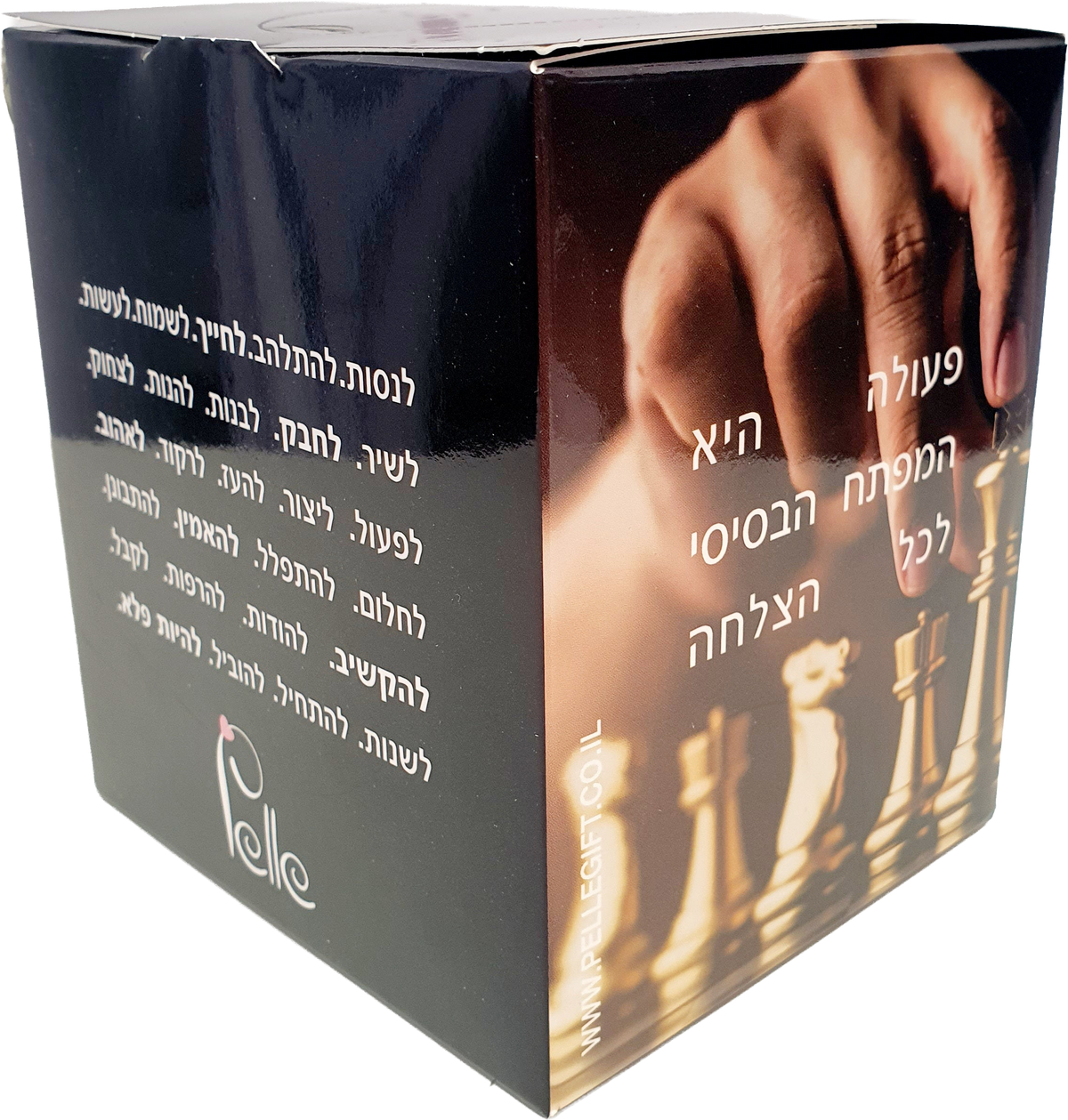 קופסת טישו דגם שח מט
