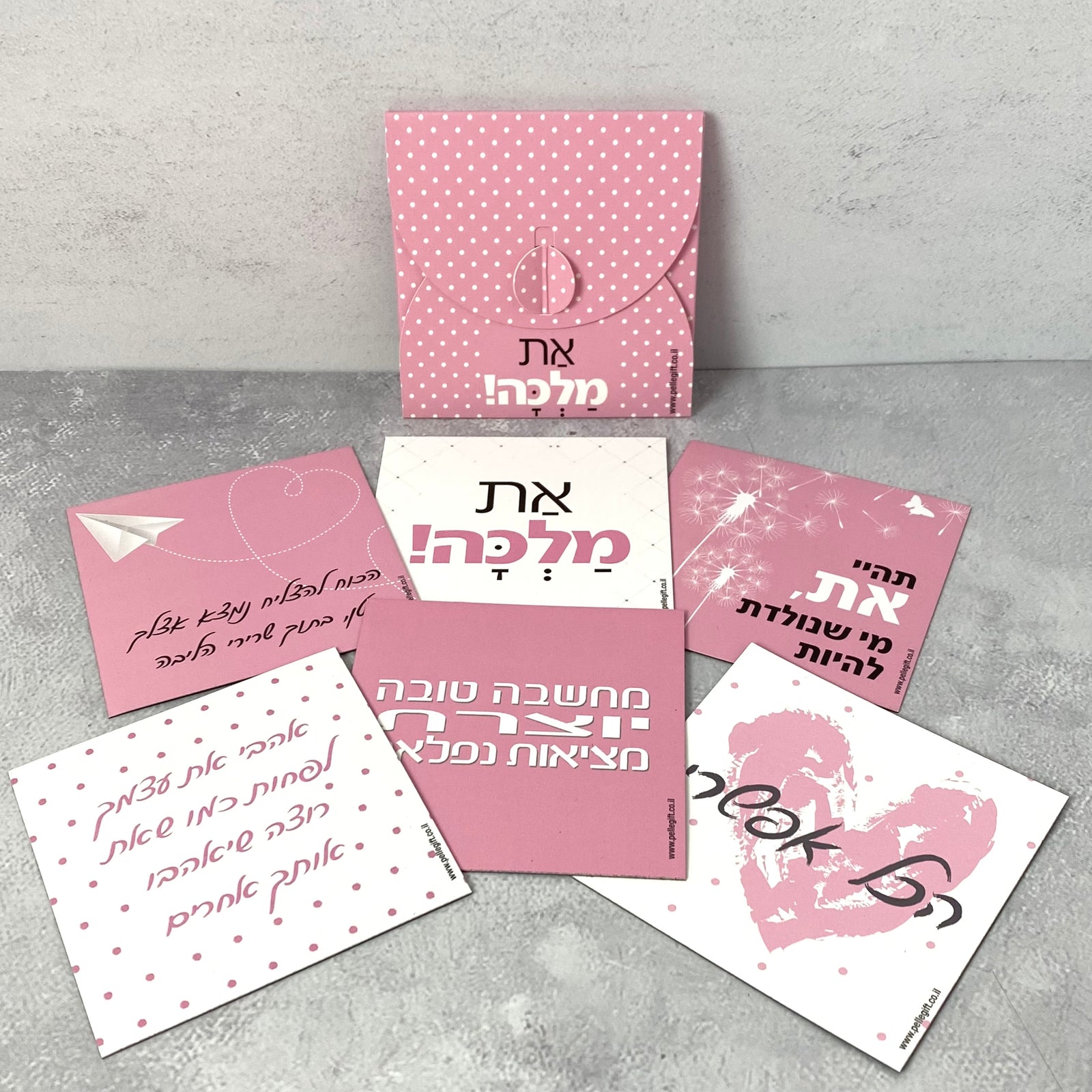 מארז 6 מגנטים | את מלכה ורוד