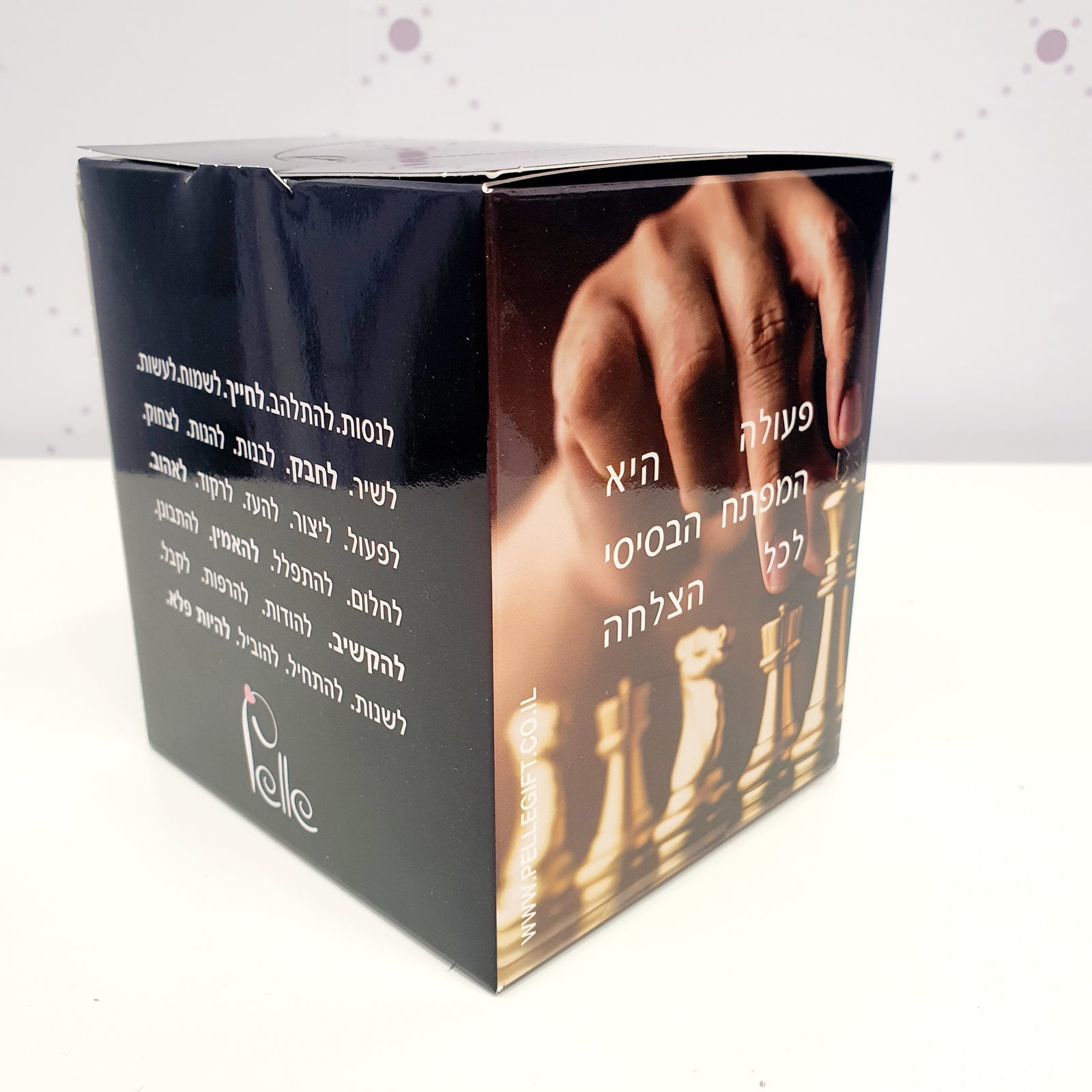 קופסת טישו דגם שח מט